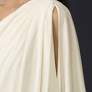 Badgley Mischka Dresses - Badgley Mischka One shoulder White Mini Dress Badgley Mischka Dresses - Badgley Mischka One shoulder White Mini Dress